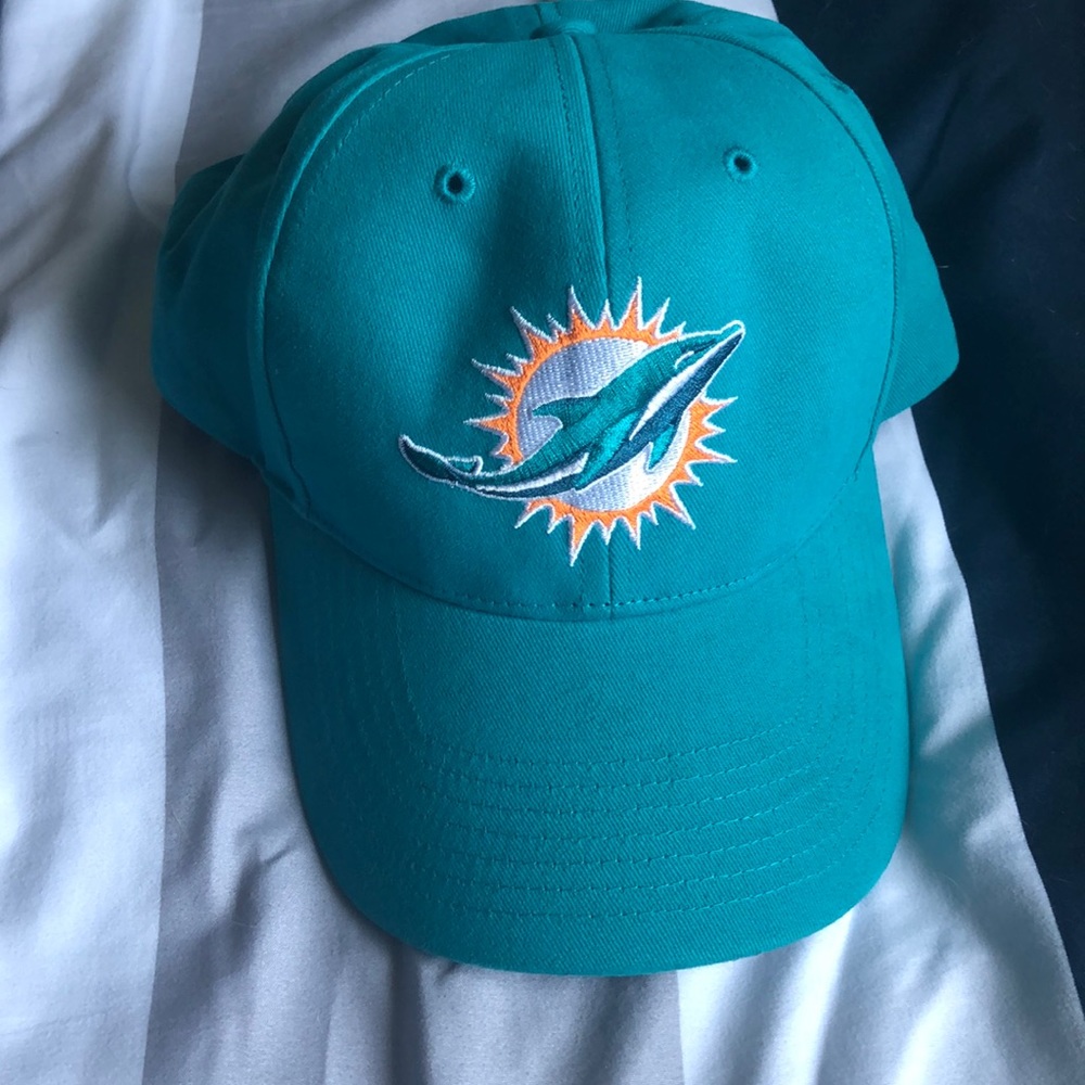 Miami dolphins kids adjustable hat